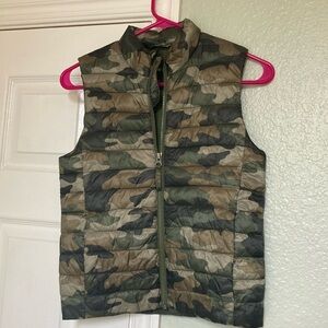 Lands’ End Boy Camo Vest